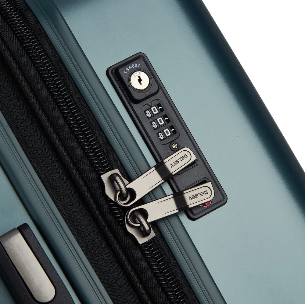 DELSEY Paris Helium Titanium 29" 4-Wheel Large Luggage Bags Delsey-Paris