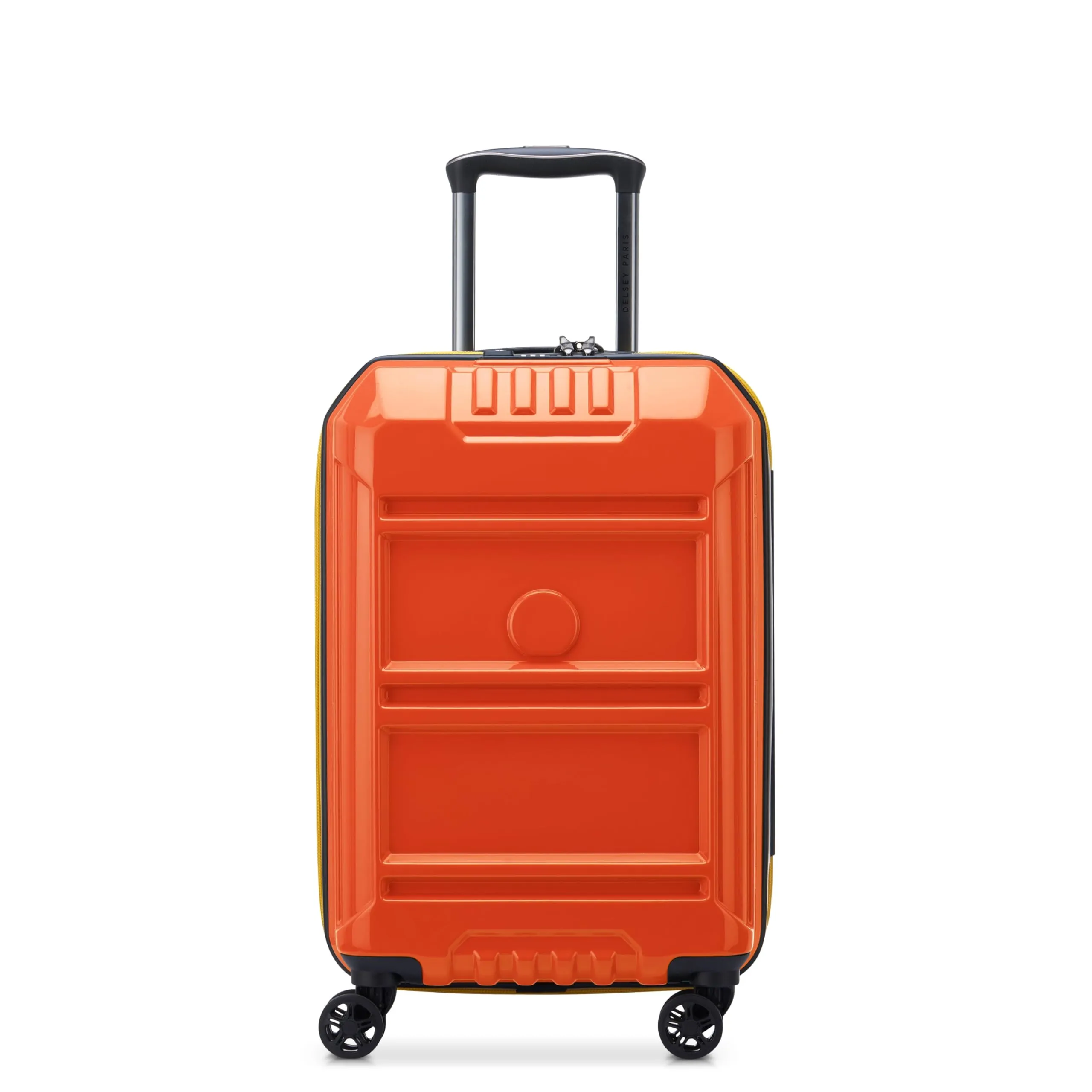DELSEY Paris Rempart Hardside Expandable Luggage Trunk with Spinner Wheels (Carry-On 19 Inch) Bags Delsey-Paris