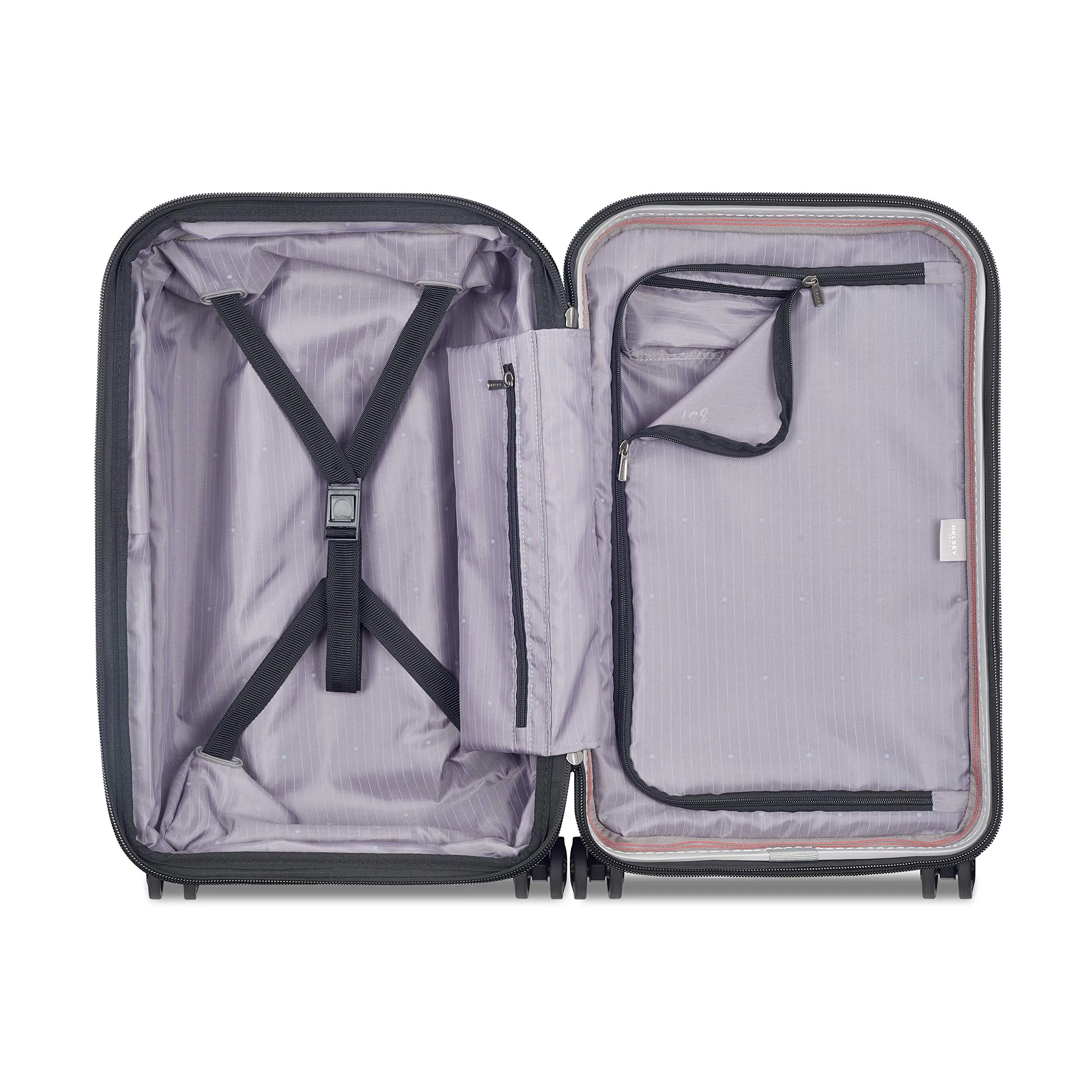 DELSEY Paris Securitime Carry On Expandable Luggage with Spinner Wheels Bags Delsey-Paris