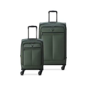 DELSEY Paris Sky Lite Softside Expandable Luggage with Spinner Wheels 2 piece set (19",28") Bags Delsey-Paris