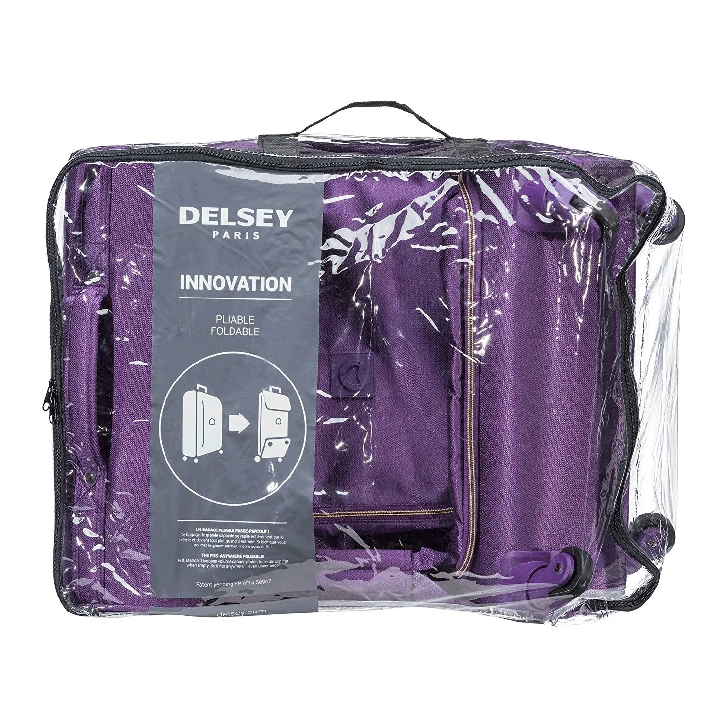 DELSEY Paris Solution 23" 4-Wheel Medium Luggage Bags Delsey-Paris