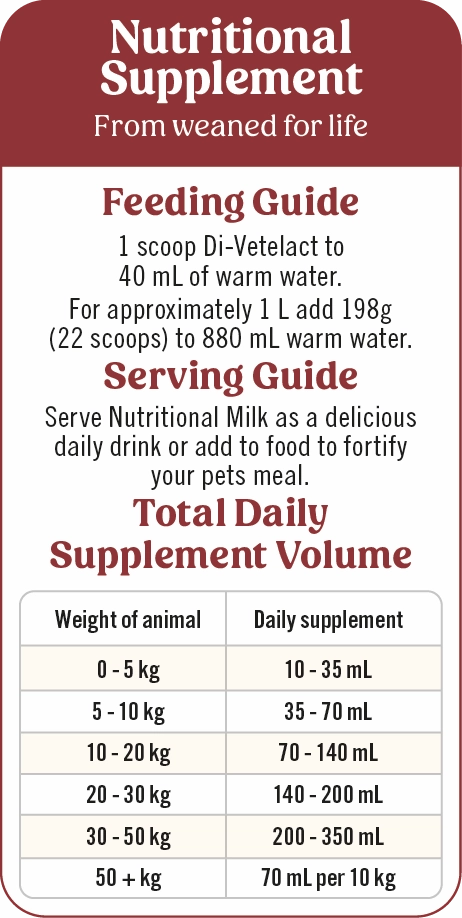 Di-Vetelact - Nutritional Milk (375g)