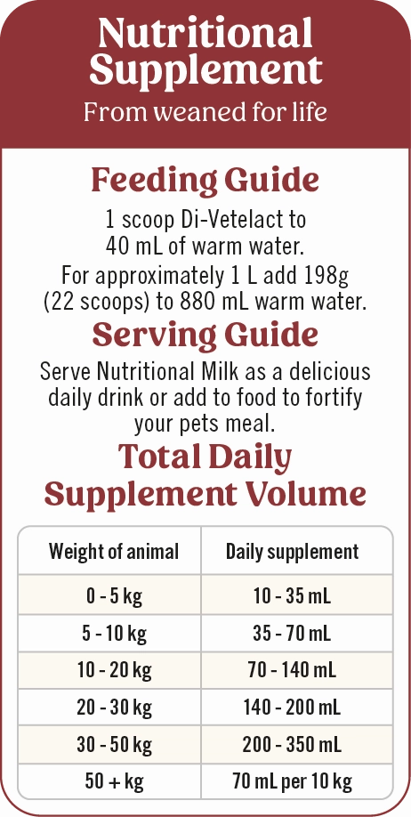 Di-Vetelact - Nutritional Milk (850g)