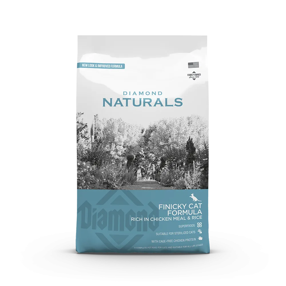 Diamond Naturals Cat Finicky Chicken Meal & Rice Formula 7.5kg