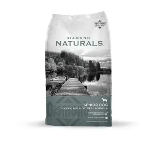 Diamond Naturals Senior Chicken with Egg & Oatmeal Dry Dog Food