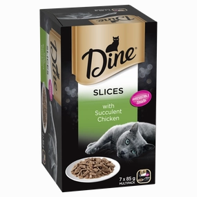 DINE - Chicken Slices Cat Wet Food (85g x 7pk)