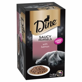 DINE - Salmon Cat Wet Food (85g x 7pk)