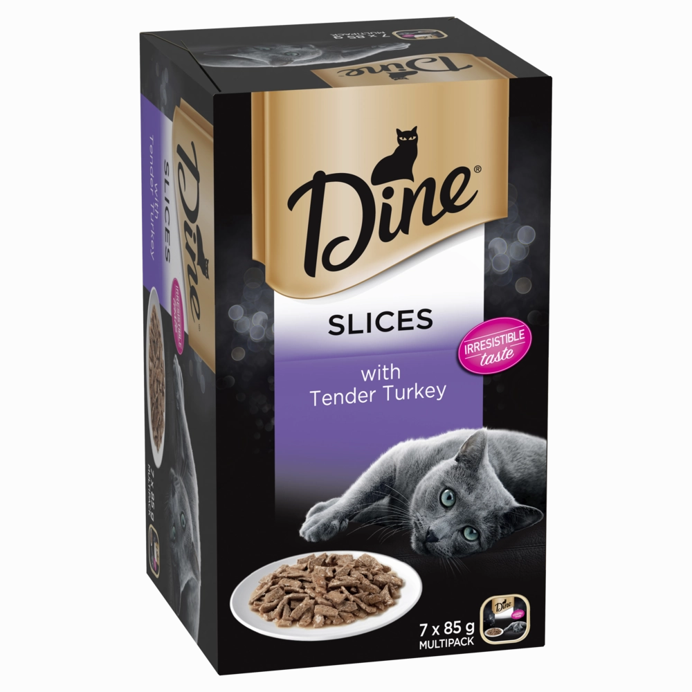 DINE - Tender Turkey Cat Wet Food (85g x 7pk)