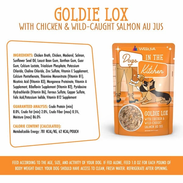 Dogs in the Kitchen Goldie Lox Pouch Dog Food