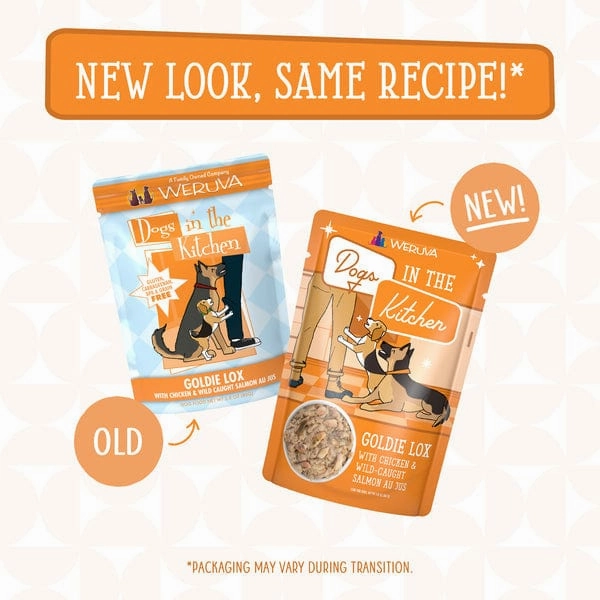 Dogs in the Kitchen Goldie Lox Pouch Dog Food