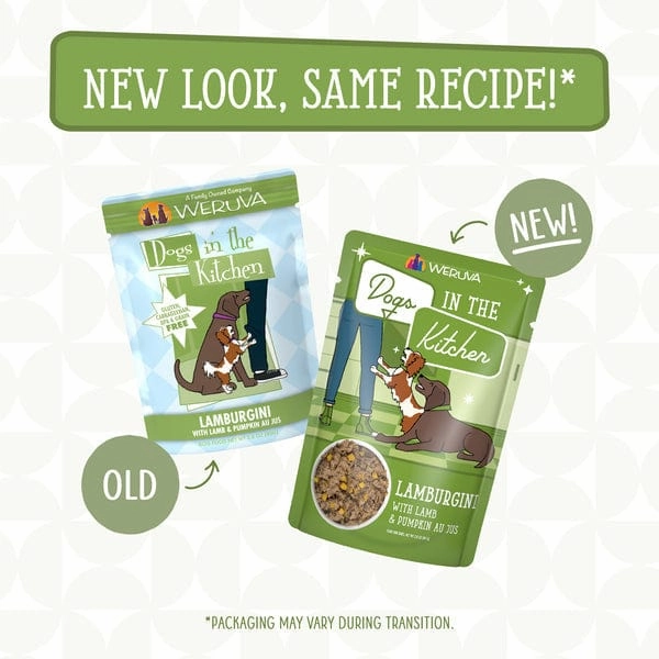 Dogs in the Kitchen Lamburgini Pouch Dog Food