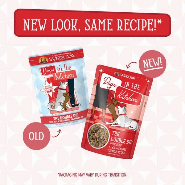 Dogs in the Kitchen The Double Dip Pouch Dog Food