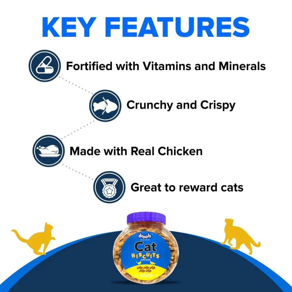 Drools Biscuit Cat Treat (110g)