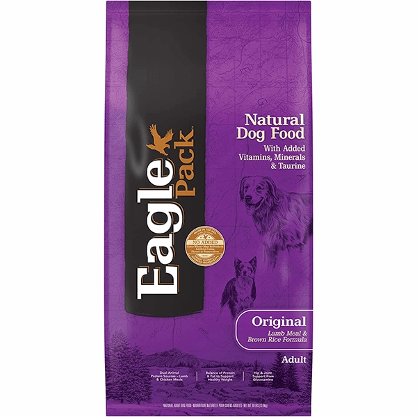 Eagle Pack Original Lamb Meal & Brown Rice Adult Dry Dog Food, 30lb