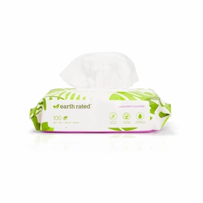 Earth Rated Lavender Grooming Wipes