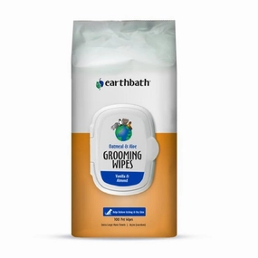 Earthbath Oatmeal & Aloe Vera Grooming Wipes 100sheets