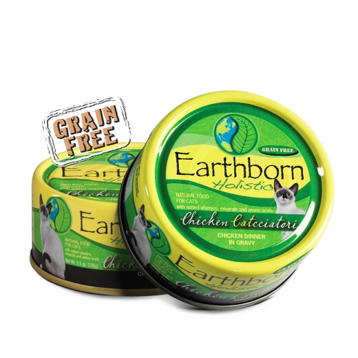 Earthborn Cat Grain Free Chicken Catcciatori Wet Cat Food