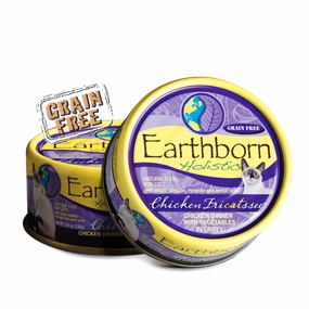 Earthborn Cat Grain Free Chicken Fricatssee Wet Cat Food