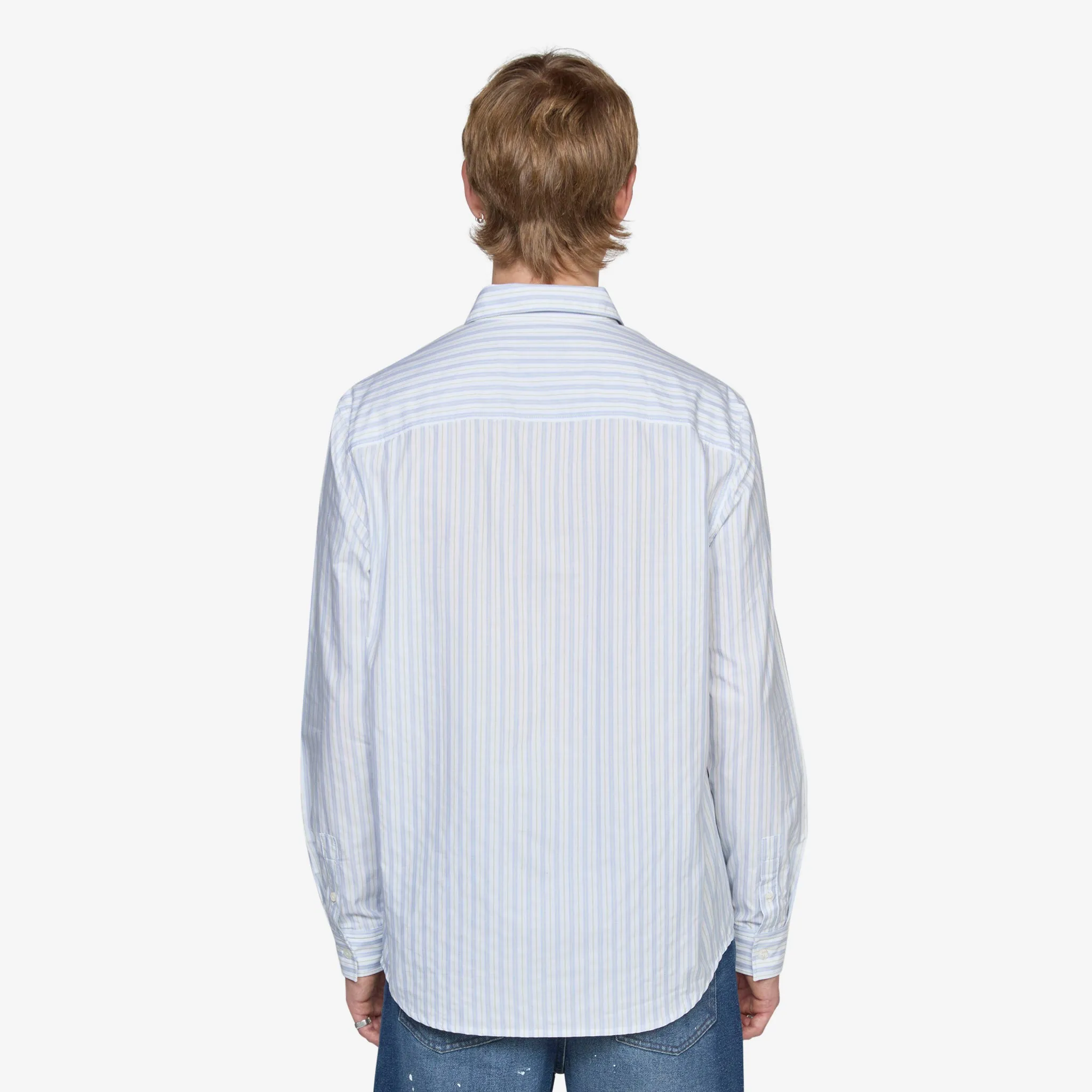 Edouard Brodé Shirt Pale Green A.P.C. Clothing
