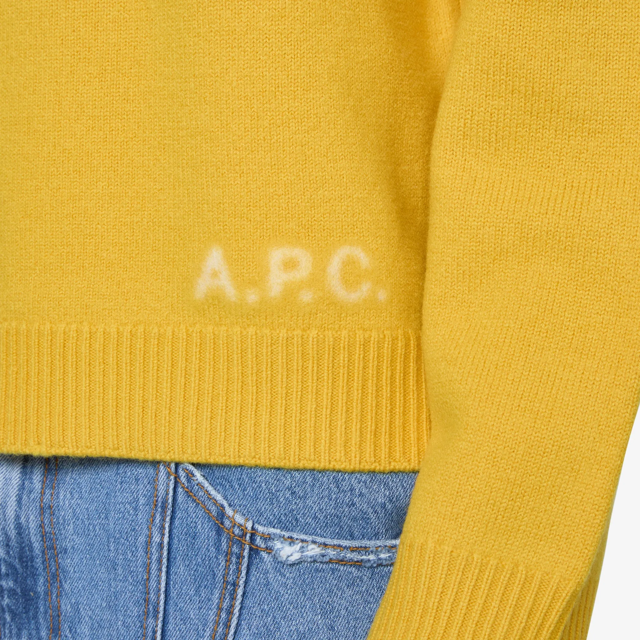 Edward Jumper Yellow A.P.C. Clothing