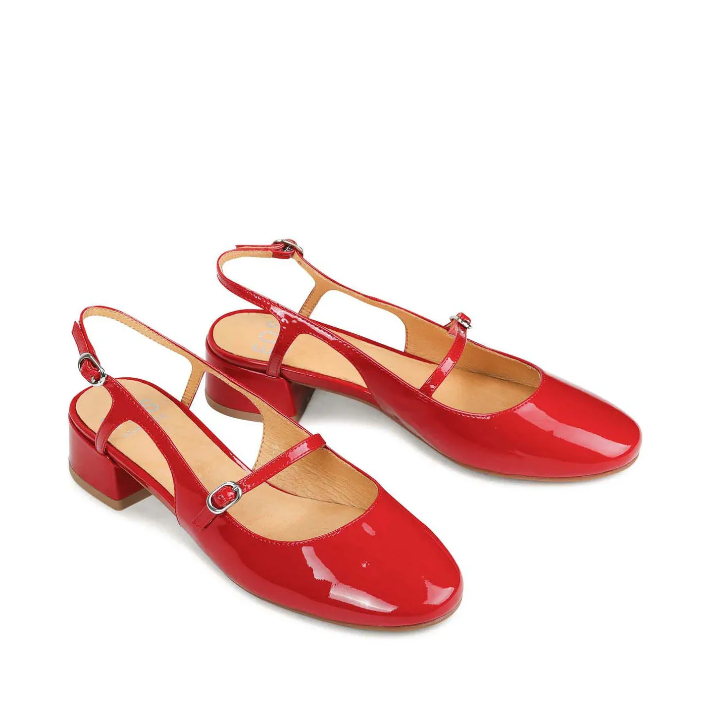 EOS Cesslie Red Patent Shoes_Eos