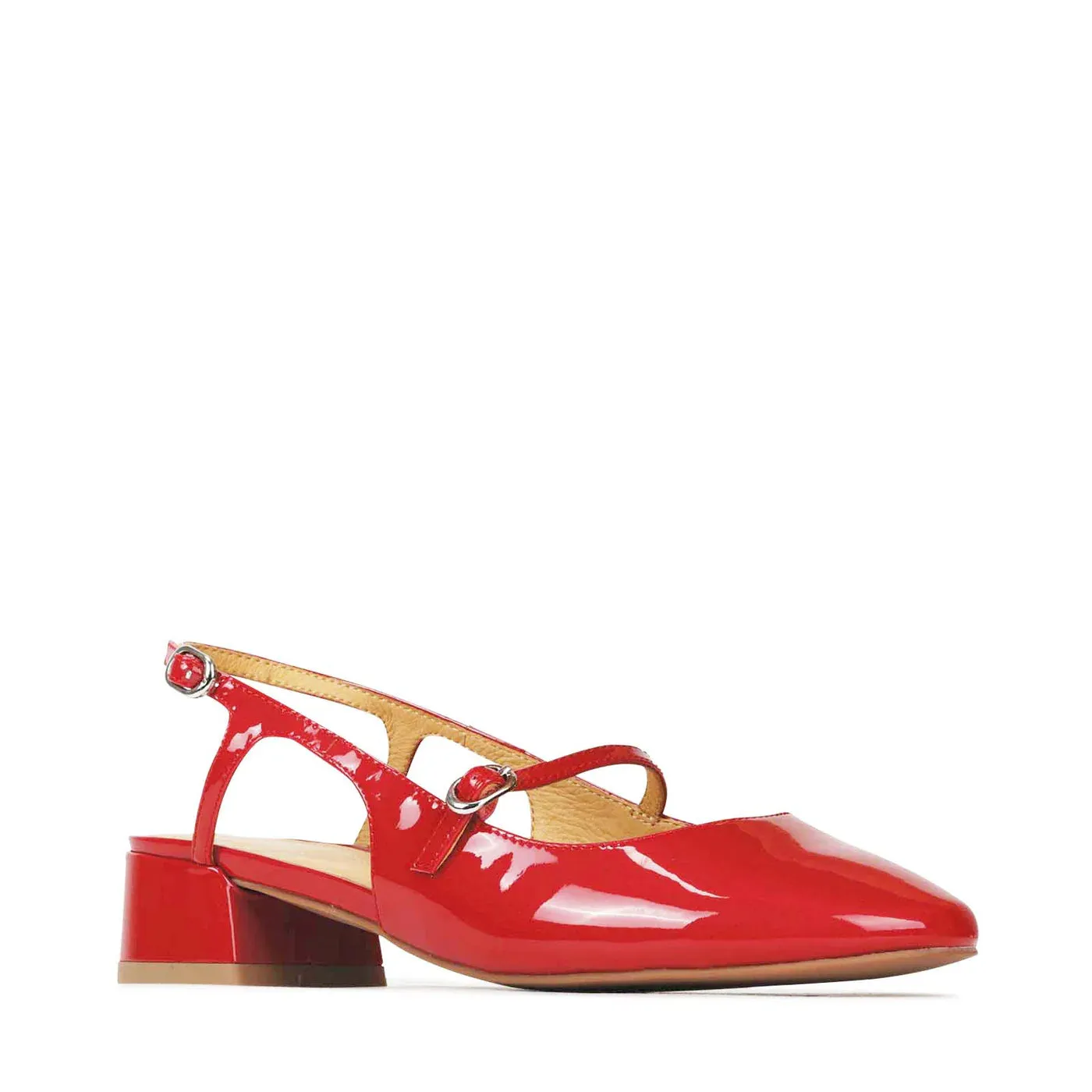 EOS Cesslie Red Patent Shoes_Eos