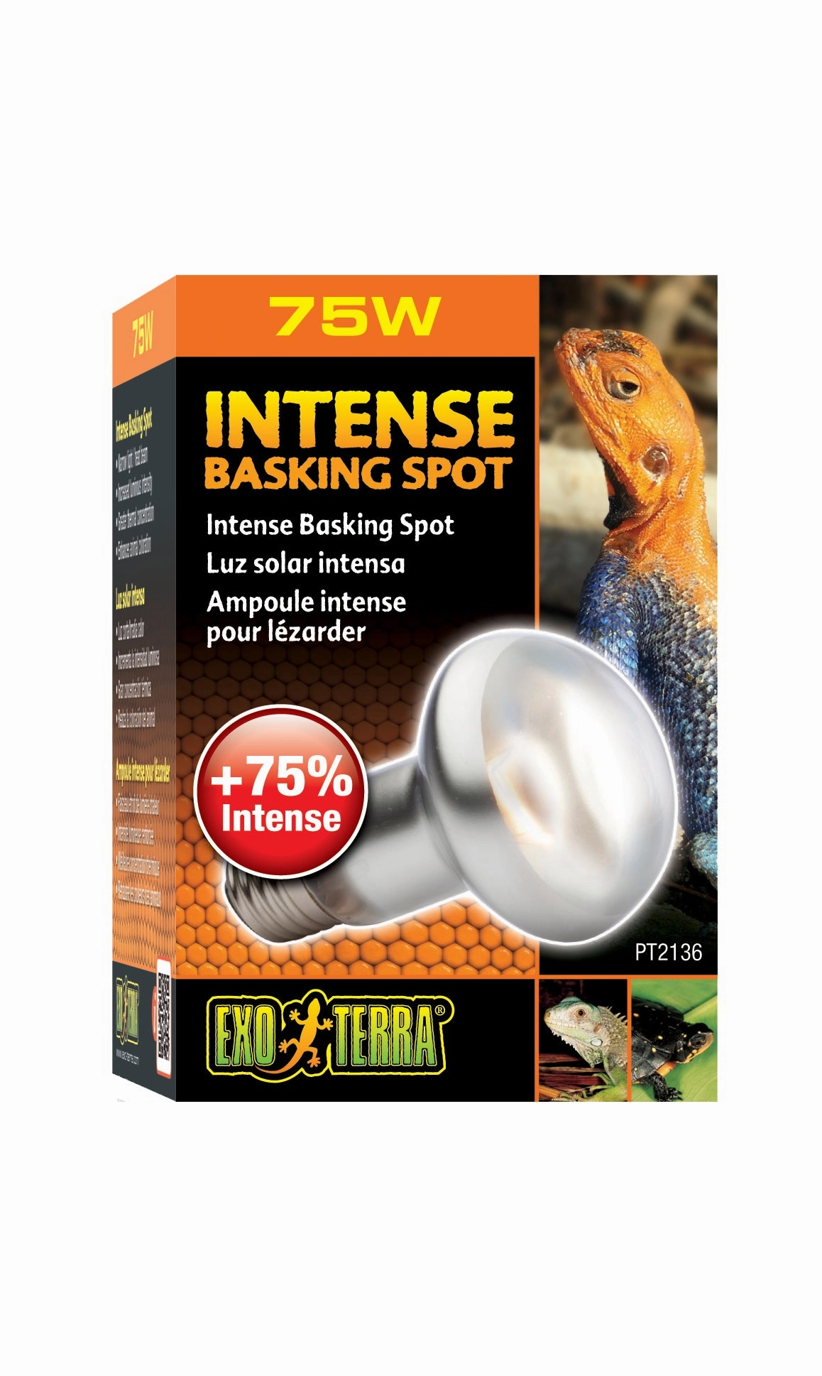 Exo Terra - Sun Glo Basking Spot Lamp (75w)