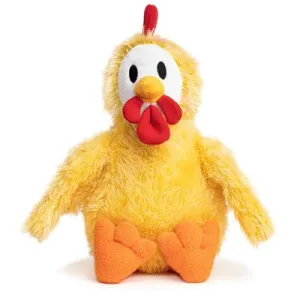 Fab Dog fabtough Chicken Fluffy Plush Toy -