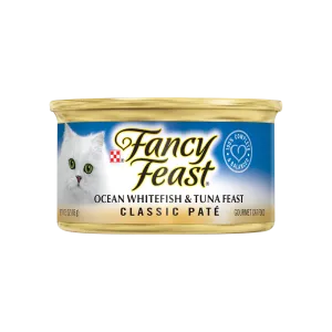 Fancy Feast Classic Ocean Whitefish and Tuna Feast 85g