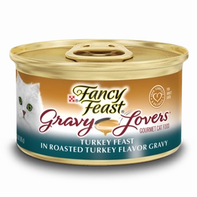 Fancy Feast Gravy Lovers Turkey Feast in Turkey Flavor Gravy Wet Cat Food