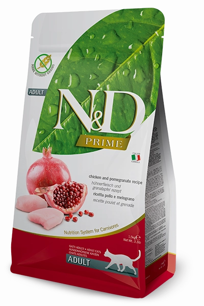 Farmina N&D Prime Grain Free Chicken and Pomegranate Dry Cat Food