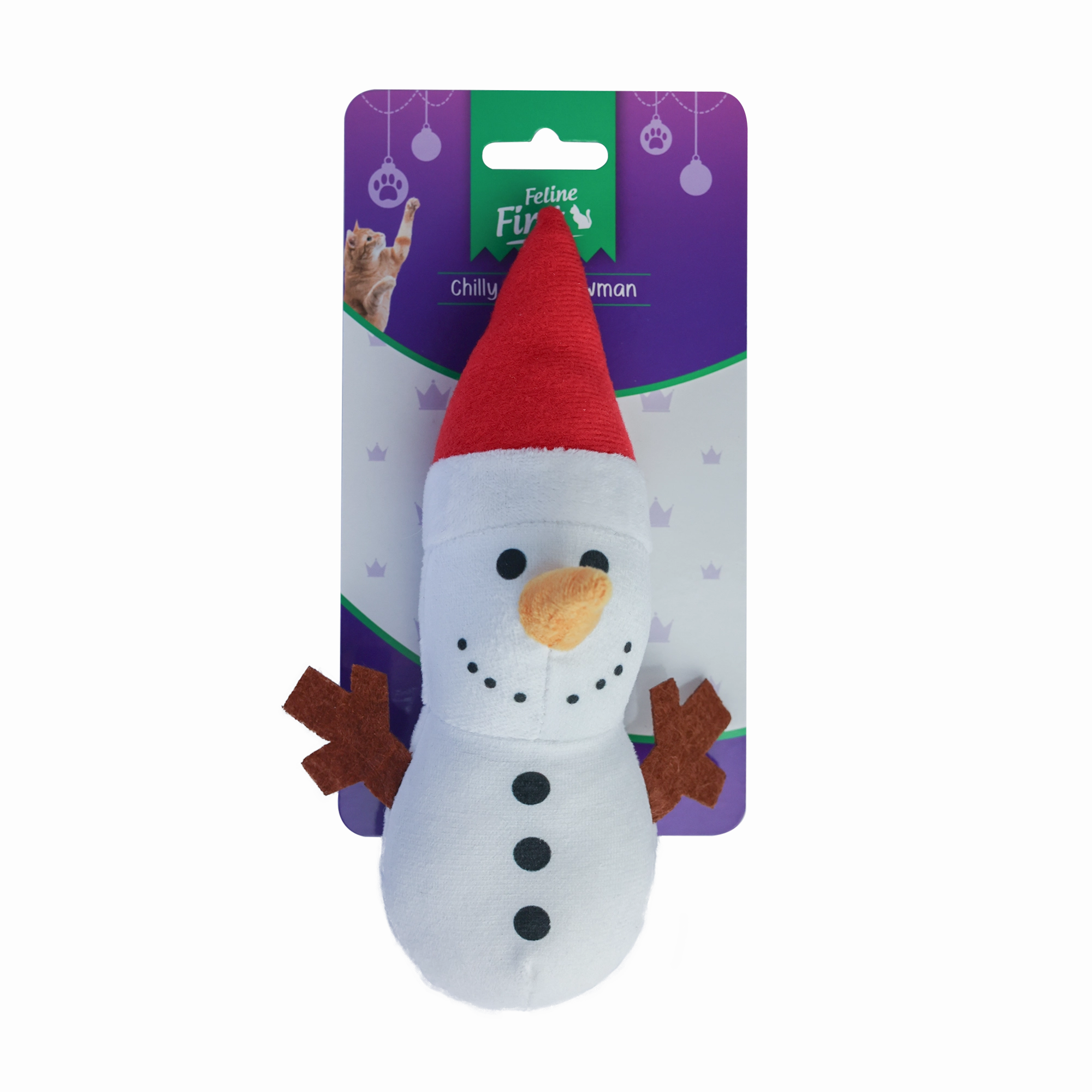 Feline First - Christmas Chilly the Snowman (17cm)
