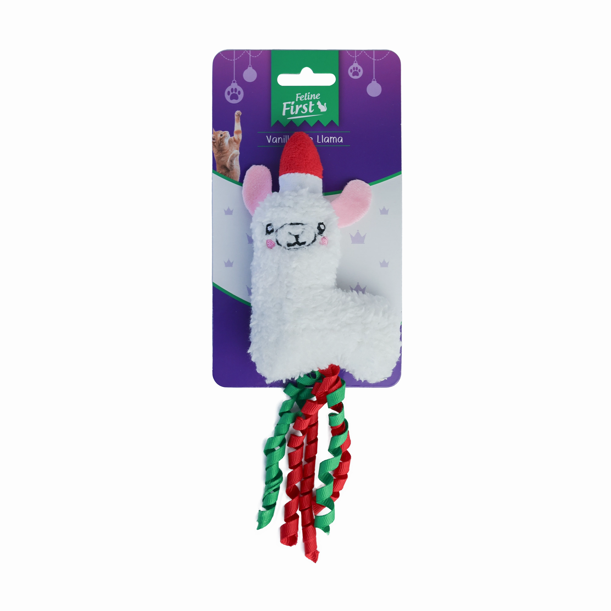 Feline First - Christmas Vanilla the Llama (13cm)