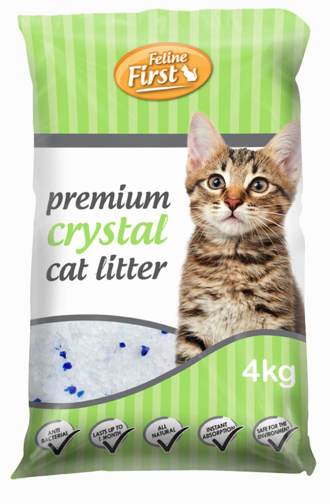 Feline First - Crystal Cat Litter (4kg)