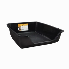 Feline First - Mini Cat Litter Tray (Black)