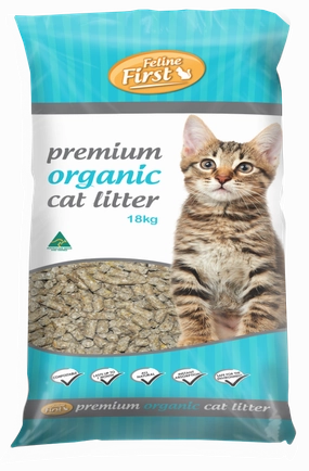 Feline First - Organic Cat Litter (18kg)