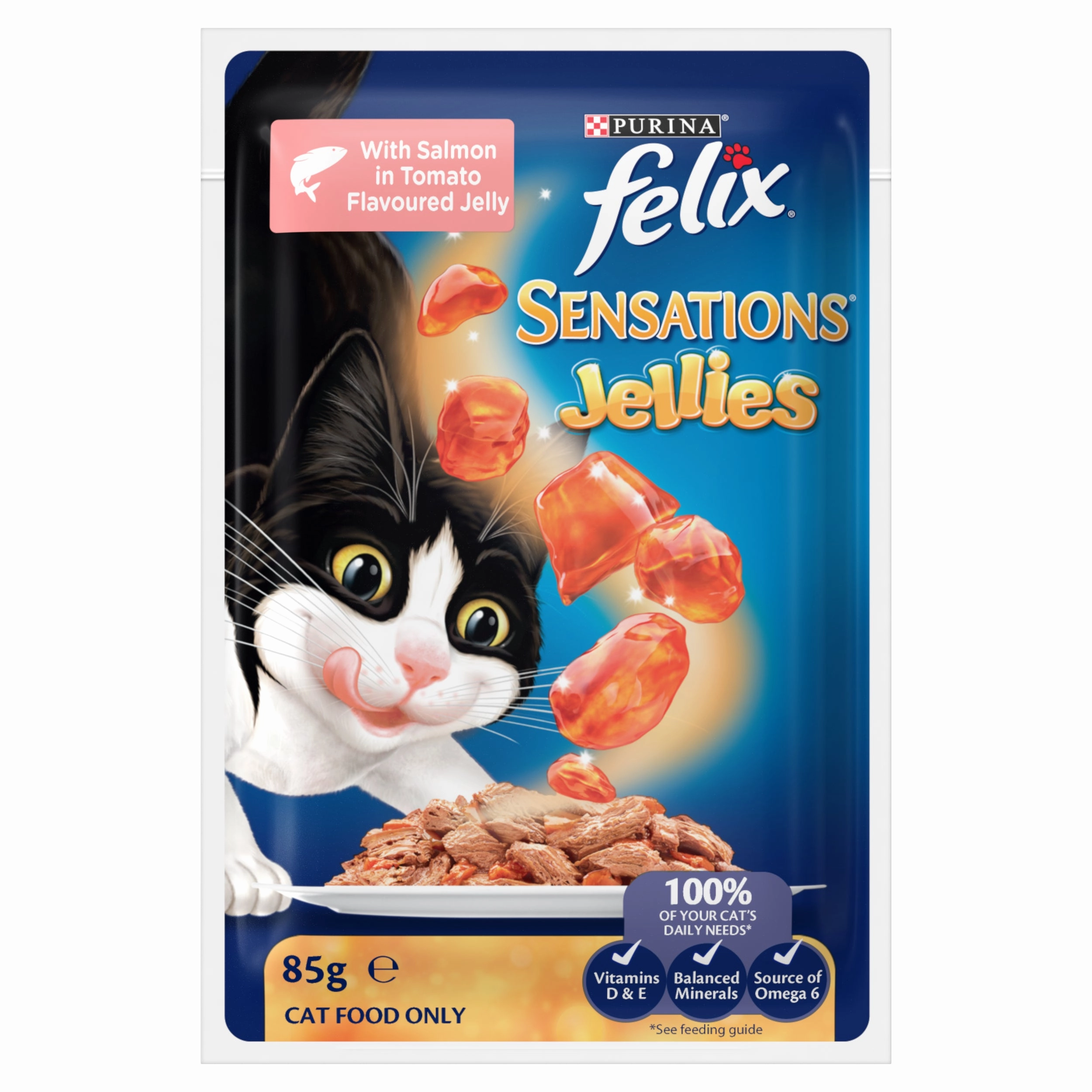 FELIX - Adult Sensations Jellies Fish Selection Wet Cat Food (85g x 12pk)
