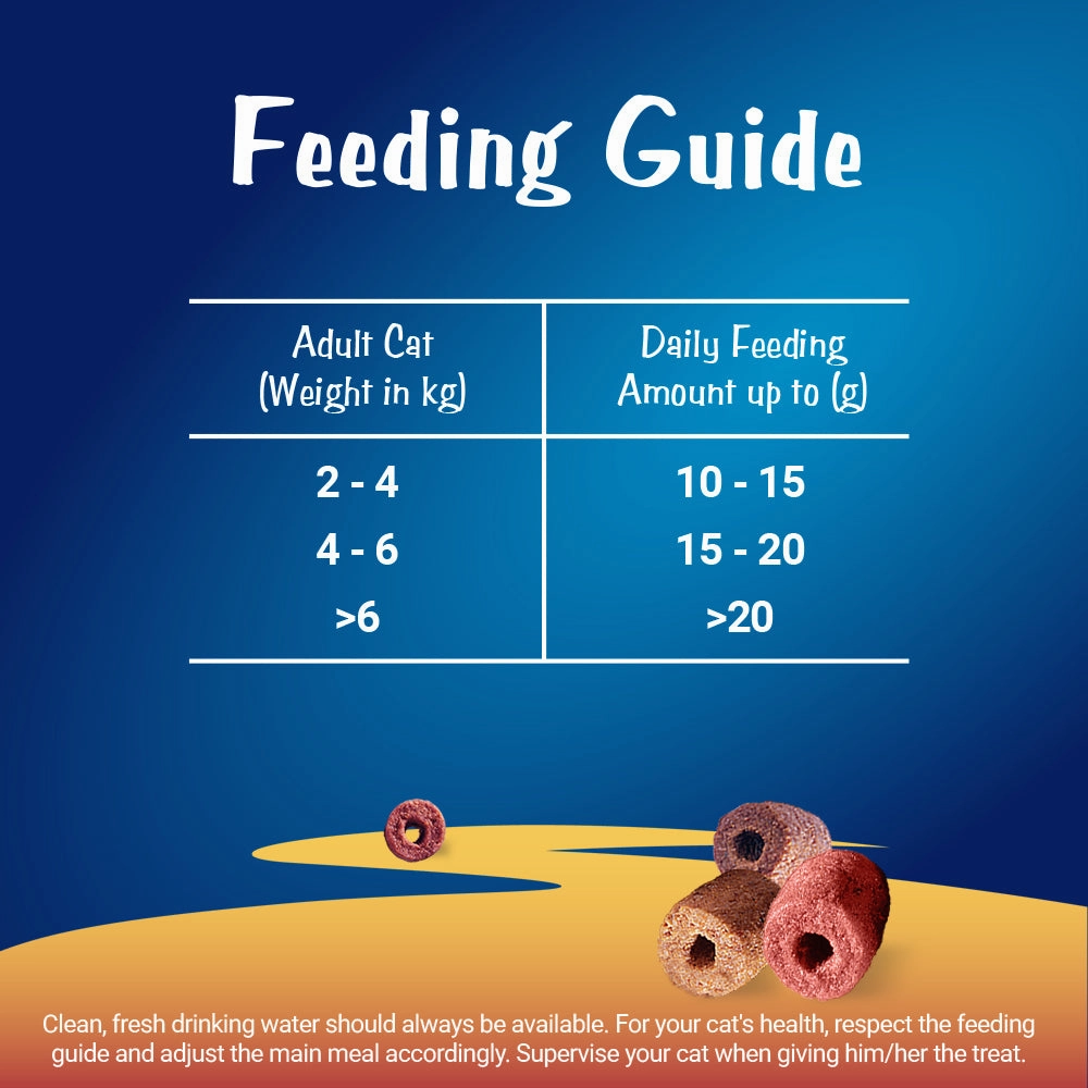 FELIX - Play Tubes Tuna & Crab Cat Treats (50g)