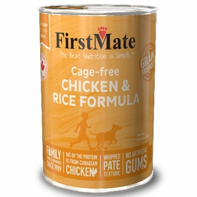 FirstMate Cage-free Chicken & Rice Formula Canned Dog Food