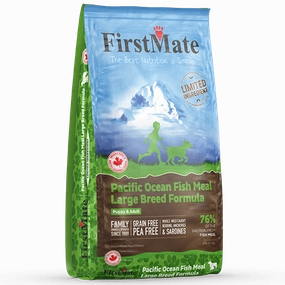 FirstMate LID Pacific Ocean Fish Meal Large Breed Formula Dry Dog Food, 25lb