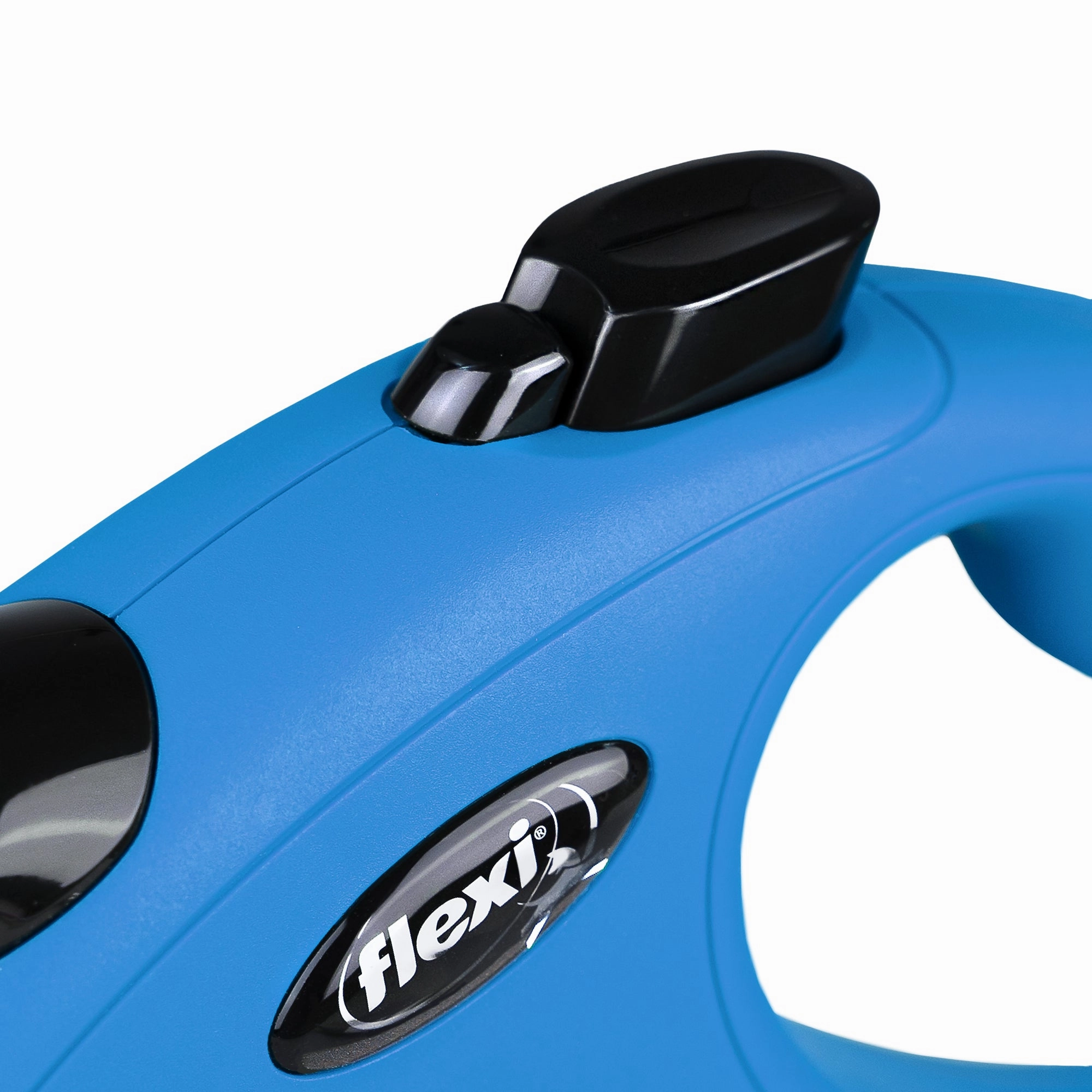 Flexi - New Classic Retractable Tape Lead for Medium Dog Blue (5m)