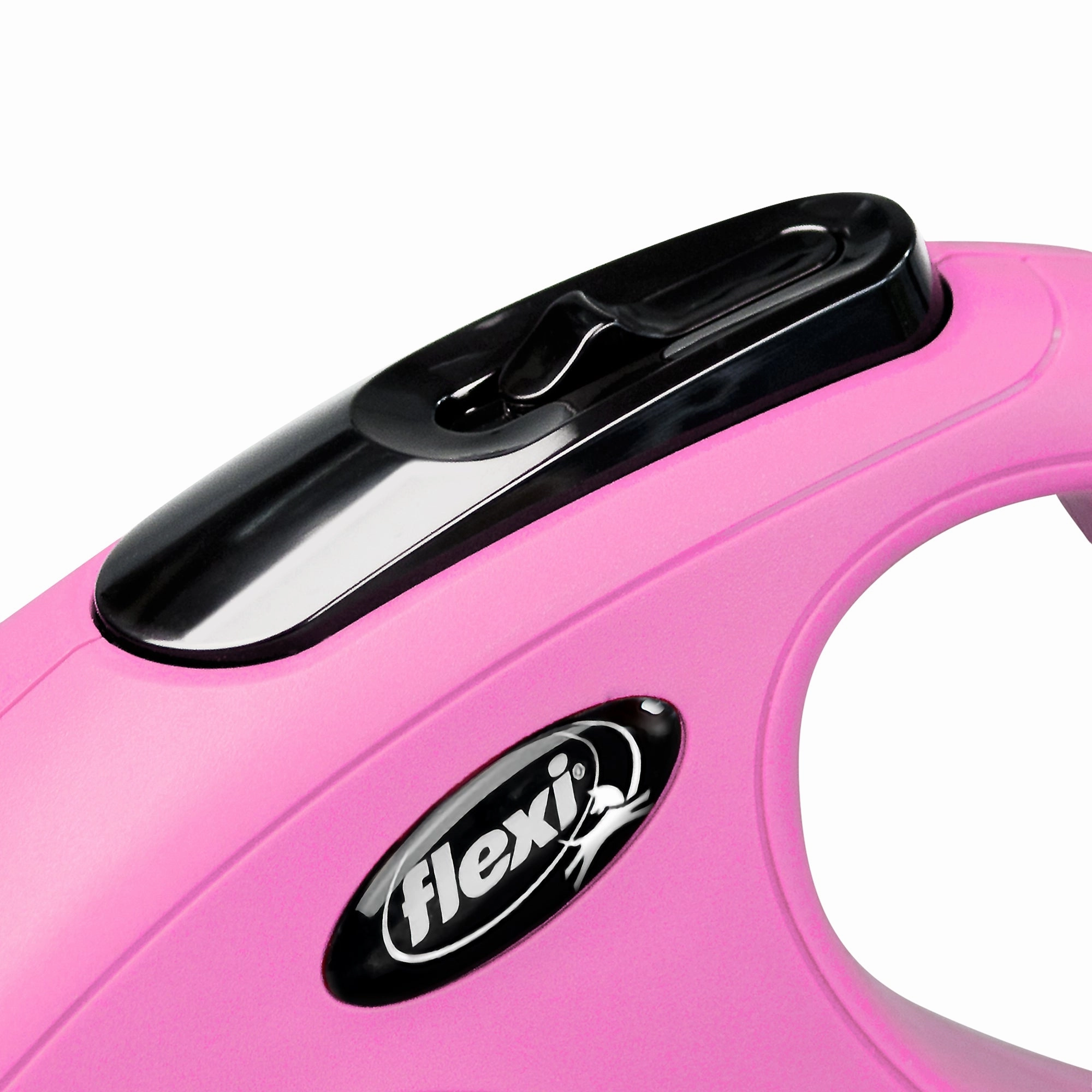 Flexi - New Classic Retractable Tape Lead for Small Dog Pink (5m)