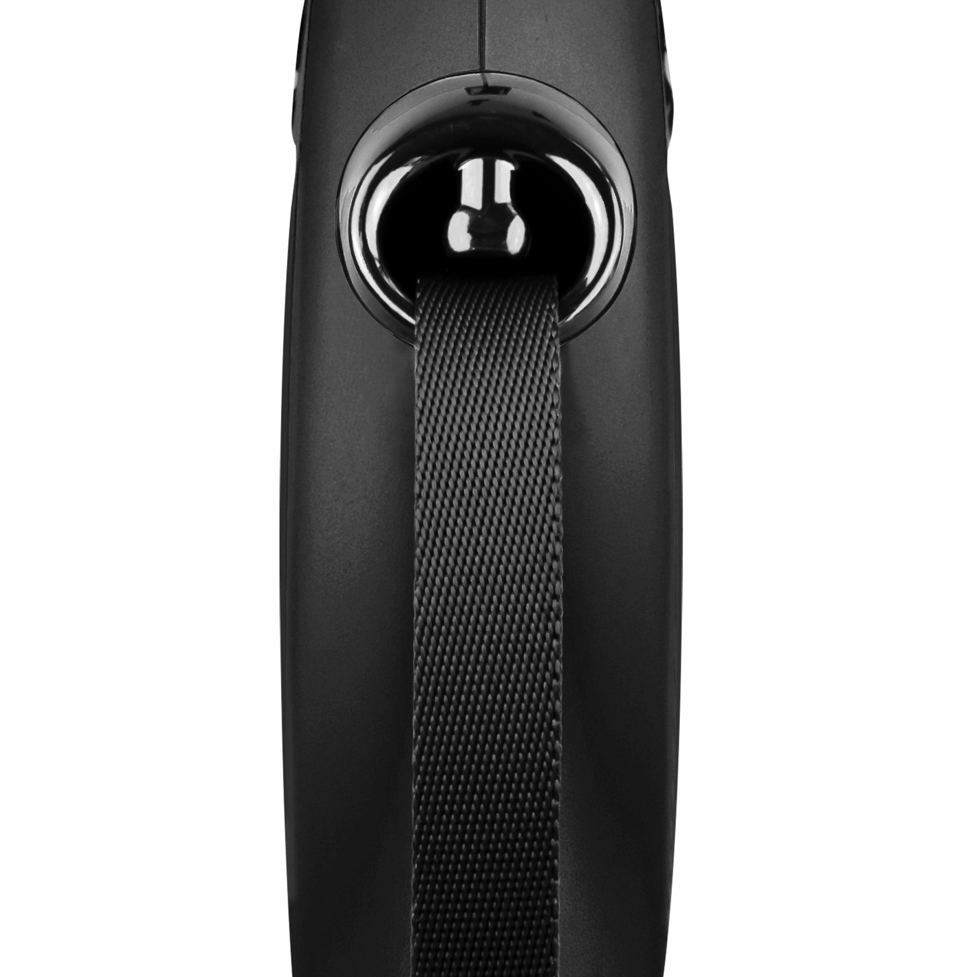 Flexi - New Classic Retractable Tape Lead for X-Small Dog Black (3m)