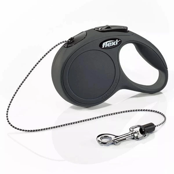 Flexi New Classic Retractable Dog Cord Leash