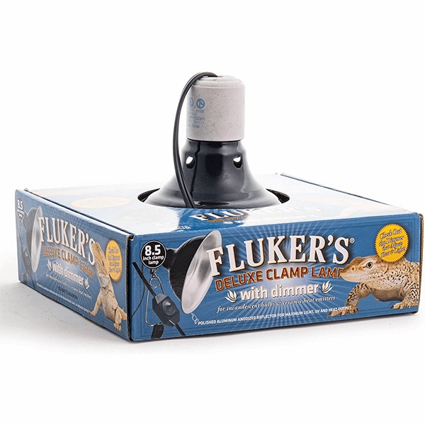Fluker's Deluxe Clamp Lamp with Dimmer