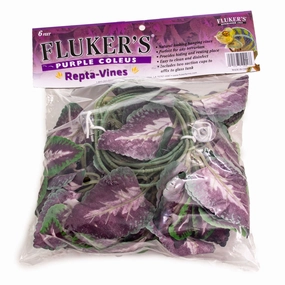 Fluker's Repta Vine - Purple Coleus Dcor for Terrariums