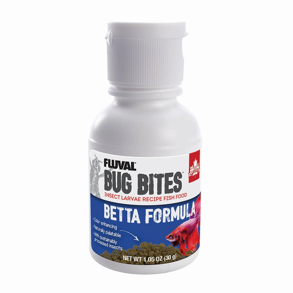 Fluval Bug Bites Betta Granules with Shrimp 1.06 oz