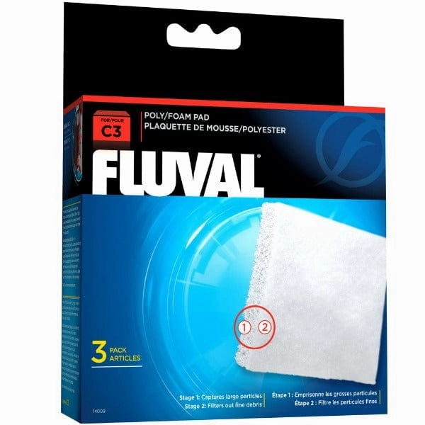 Fluval C Series Filter Poly/Foam Pad