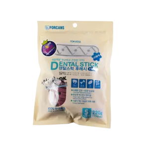 Forcans Dog Dental Stick Fresh With Blueberry Small 220g