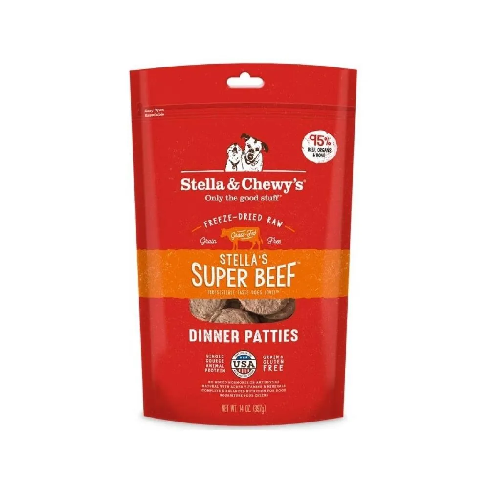 Freeze Dried Beef Dinner Patties Dog Food